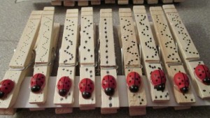 Make It Monday; A Little Lady is On Her Way Series DIY Ladybug Pin (Baby shower favor/game)