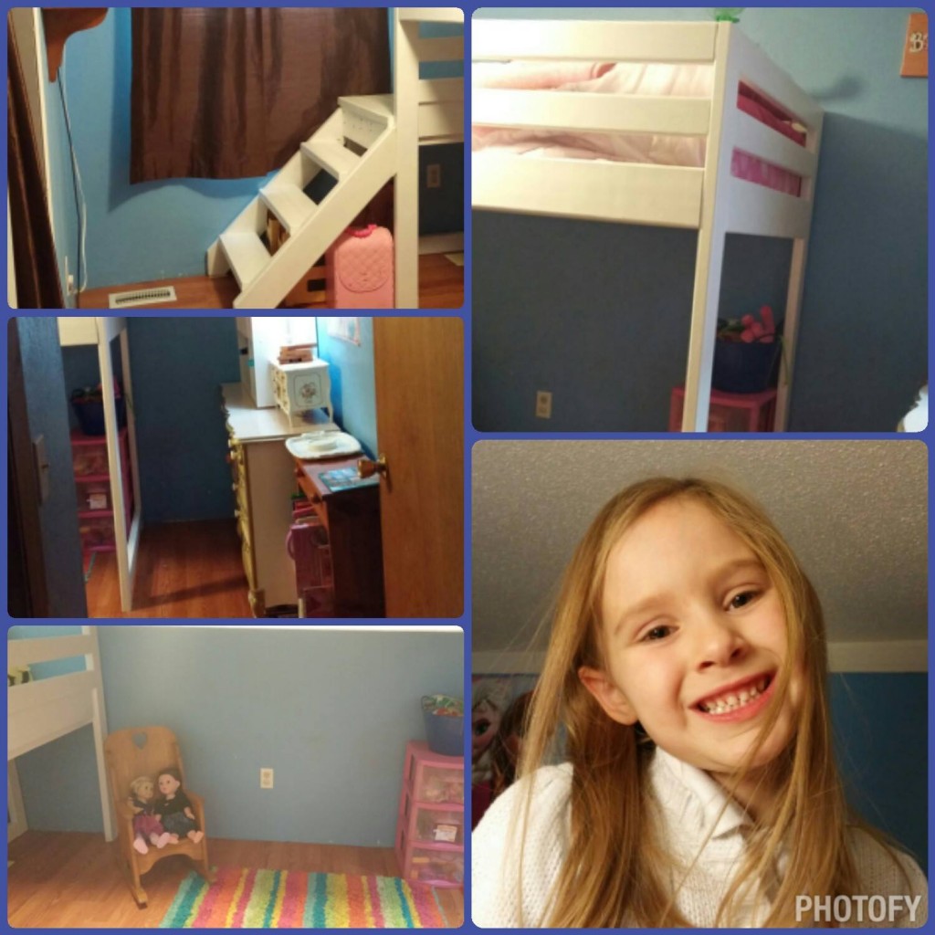 Make It Monday: Miss Z's New DIY Loft Bed - This Mama's Life