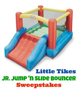 little tikes jump slide