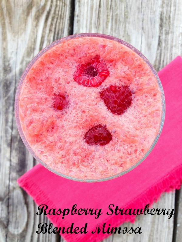 Raspberry-Strawberry-Blended-Mimosa
