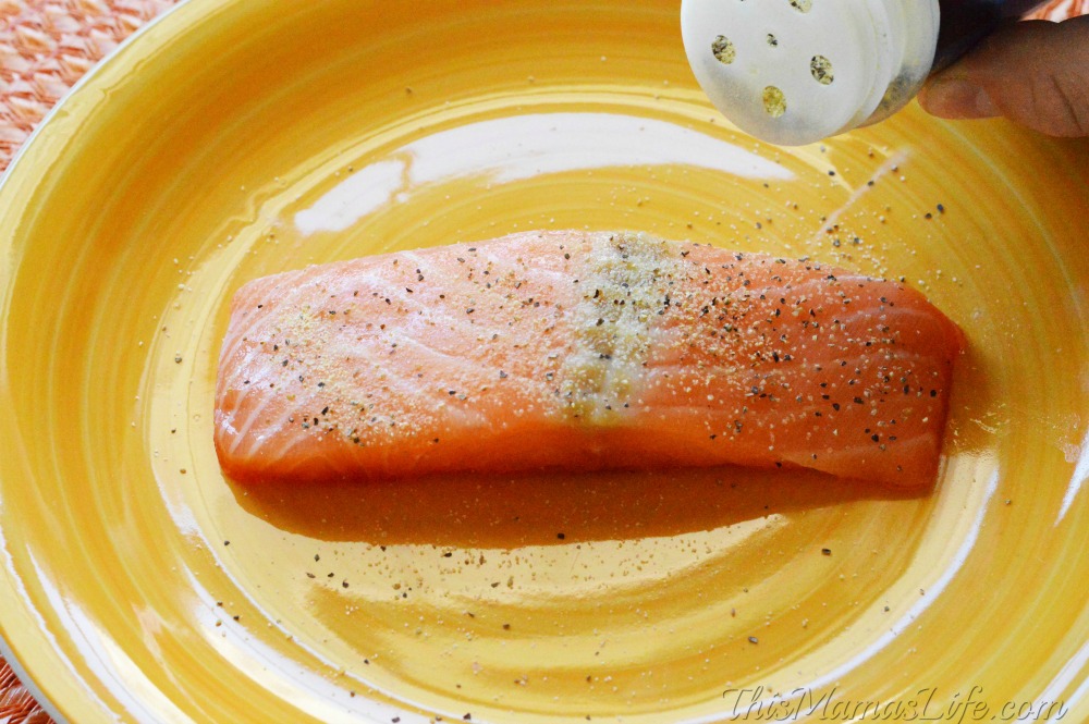 Season your Blackened Lemon Pepper Salmon just right