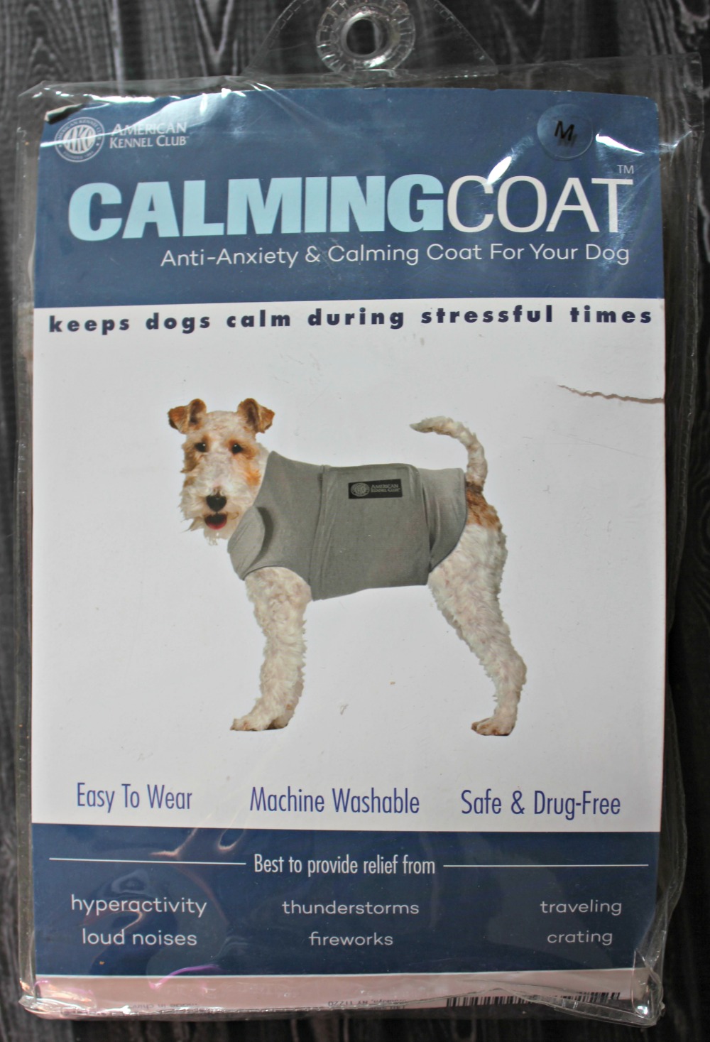 Keep your pup calm with the AKC Calming Coat this Holiday This Mama's