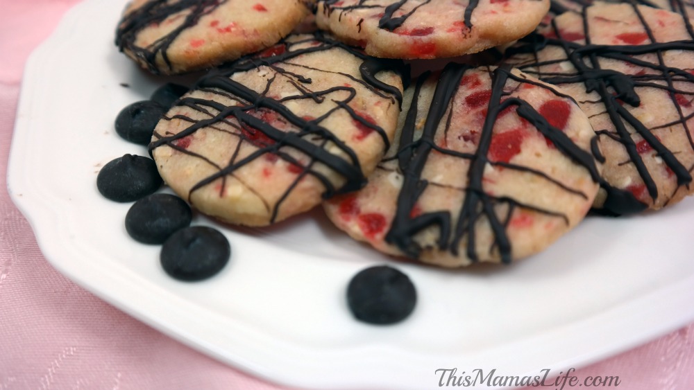 Cherry Almond Dark Chocolate Refrigerator Cookies 1