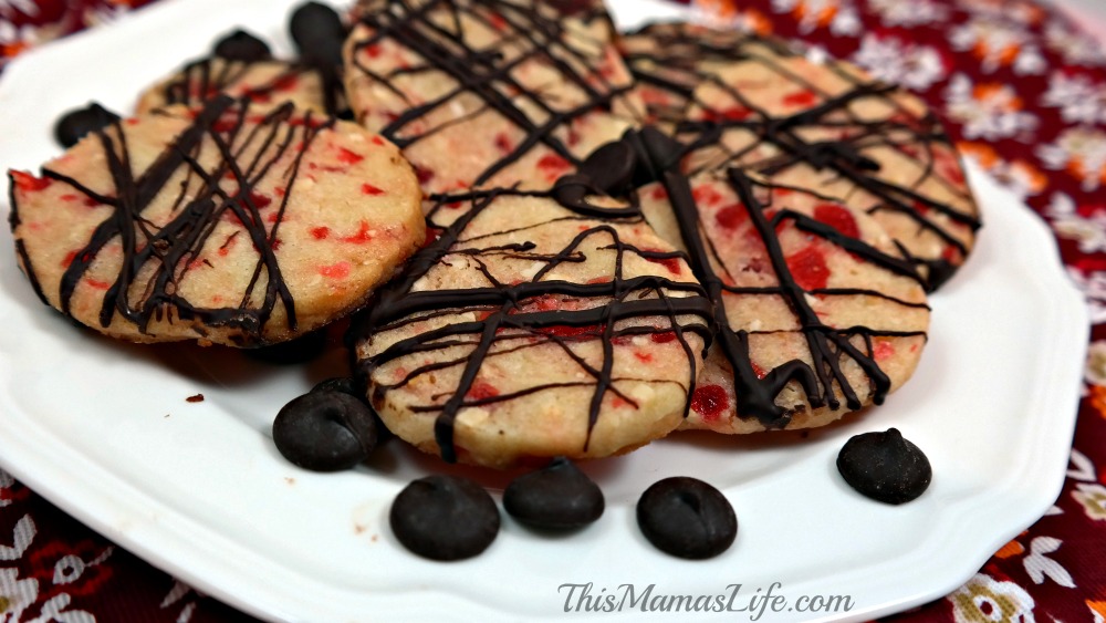 Cherry Almond Dark Chocolate Refrigerator Cookies 3