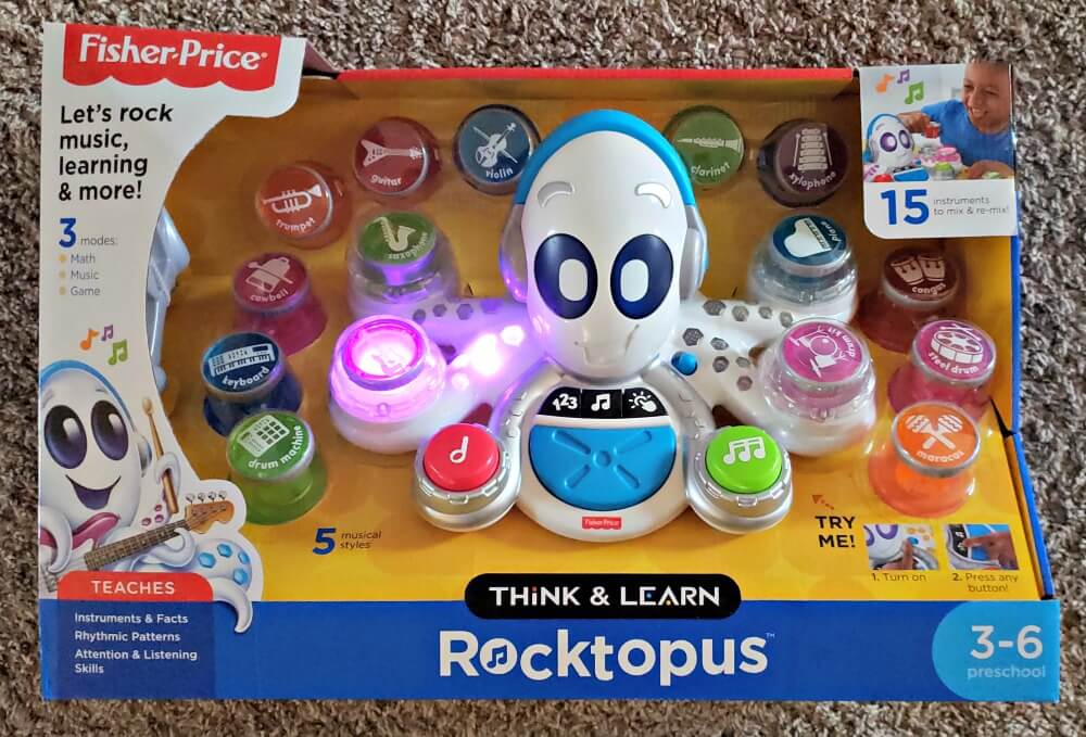 rocktopus by fisher price