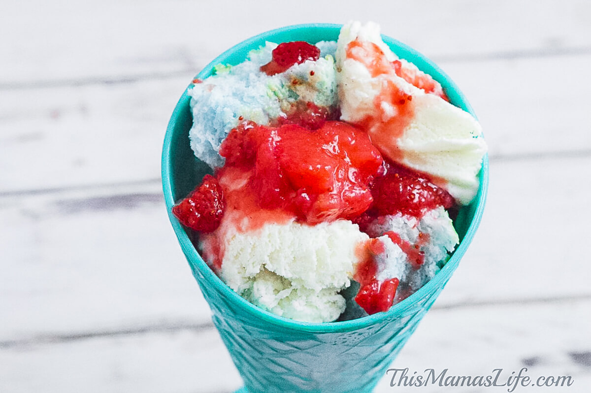 Strawberry Shortcake Sundae Recipe This Mama's Life