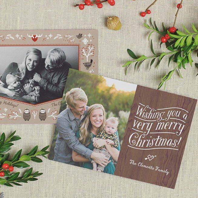 Basic Invite Christmas Photo Card