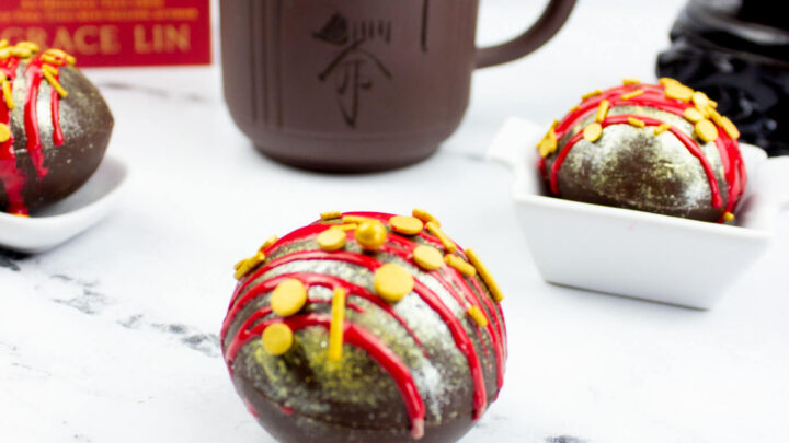 Chinese New Year Hot Chocolate Bombs - This Mama's Life